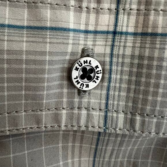 Kuhl Men's Short Sleeve Button Down Shirt Size XL - Picture 4 of 5